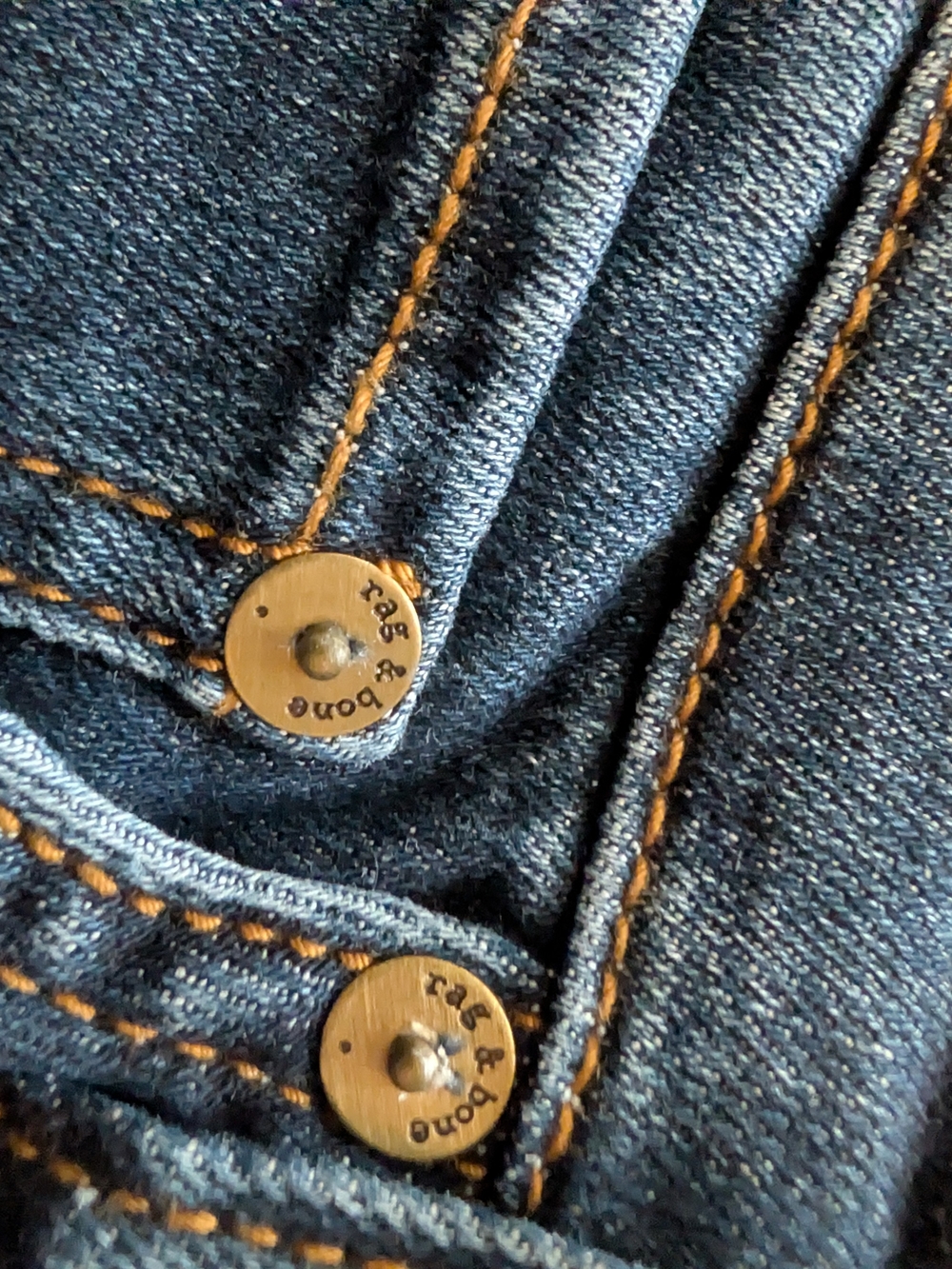Rag & Bone Indigo Stretch Skinny Jeans (Cate) - Picture 11 of 16